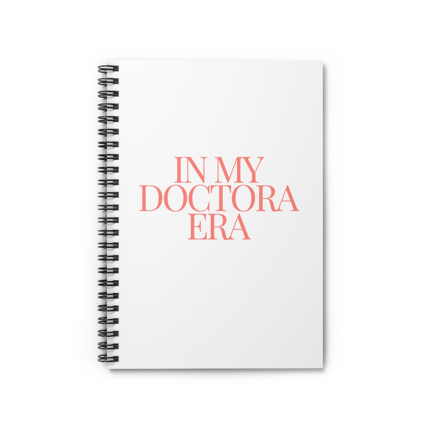 In My Doctora Era- Notebook (White)