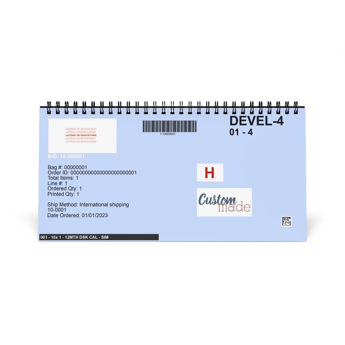 Inspirational Desktop Calendar - Latina in Education