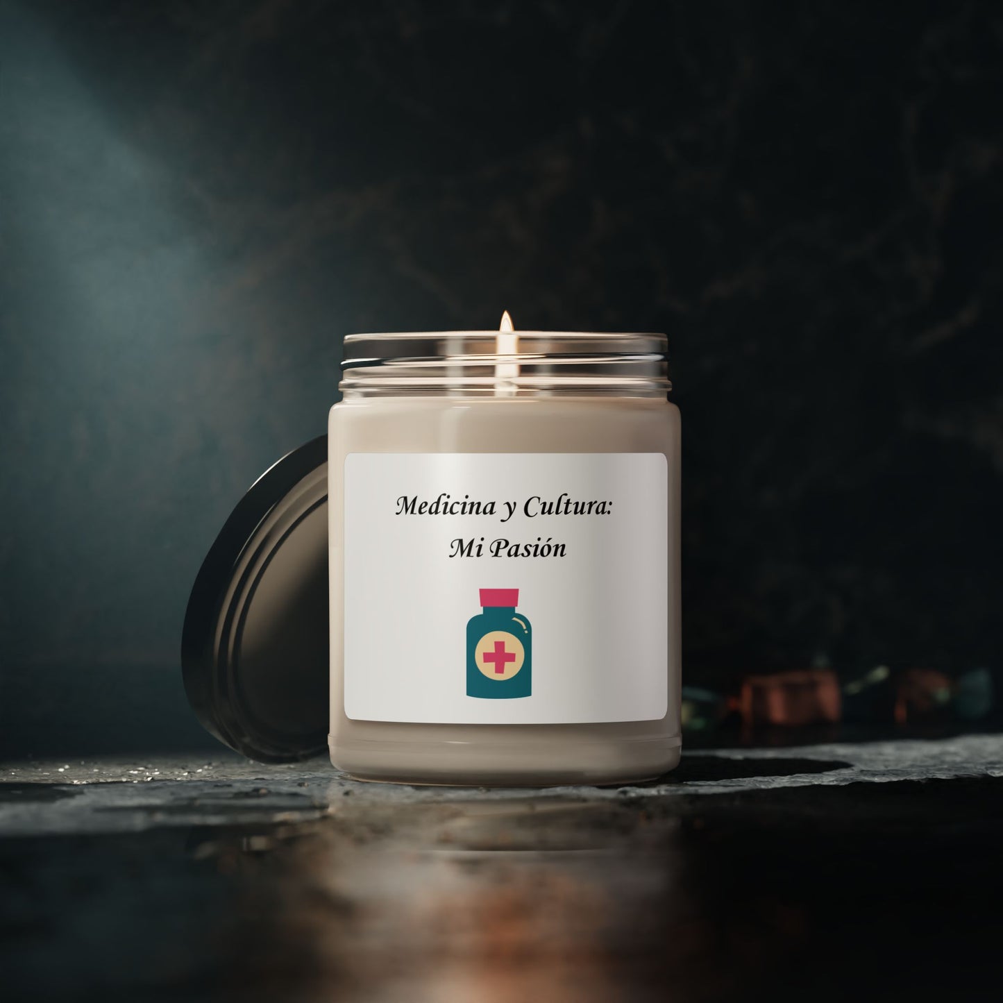 Medicina y Cultura: Mi Pasion- Scented Soy Candle, 9oz