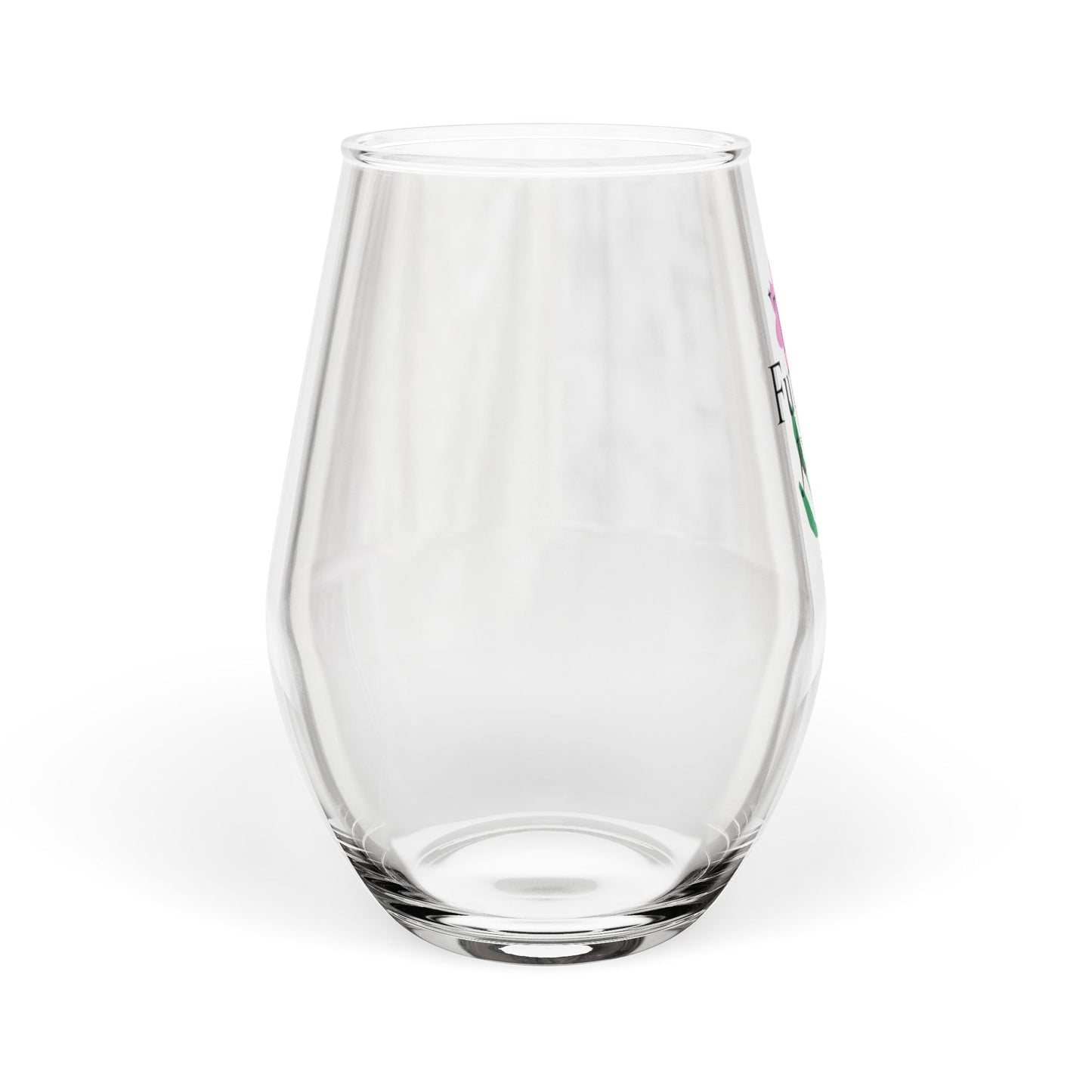Empowering Stemless Wine Glass