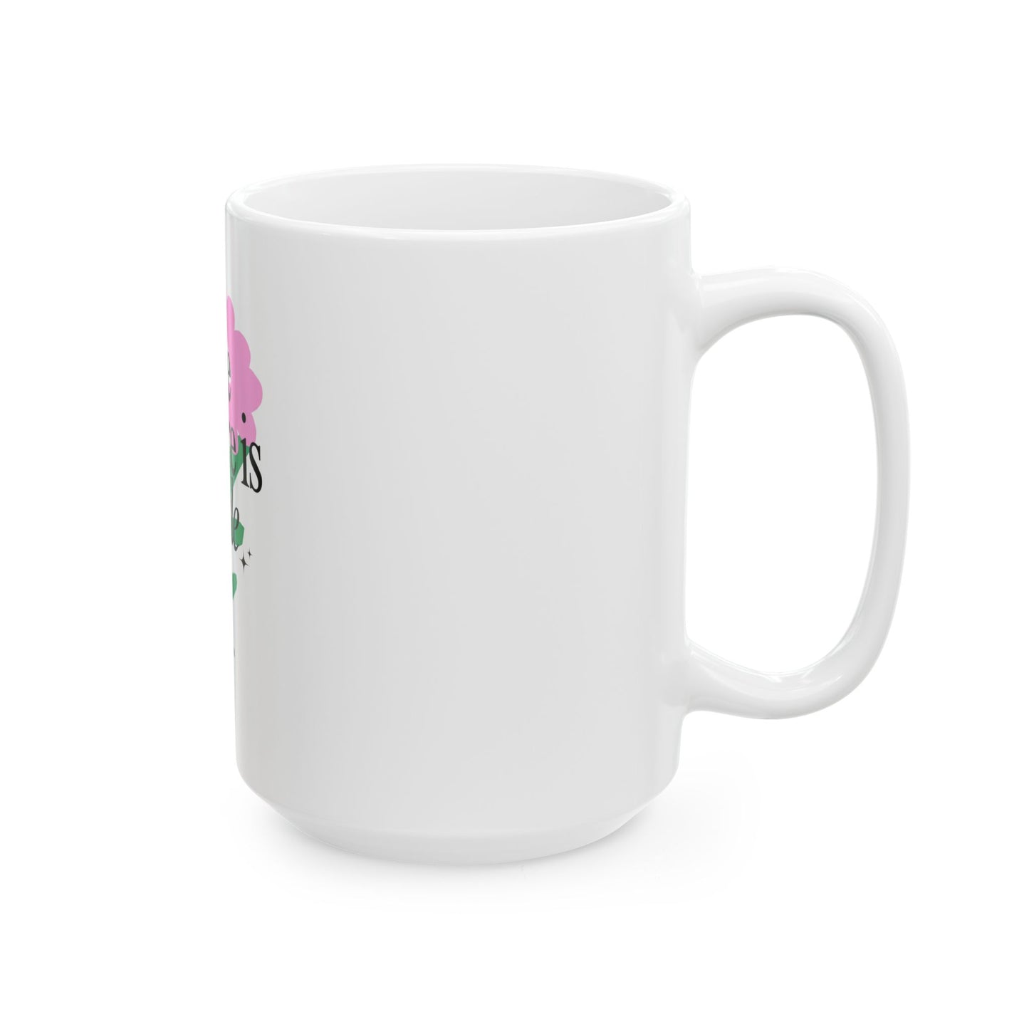 Empowering Ceramic Mug - "The Future is Female"