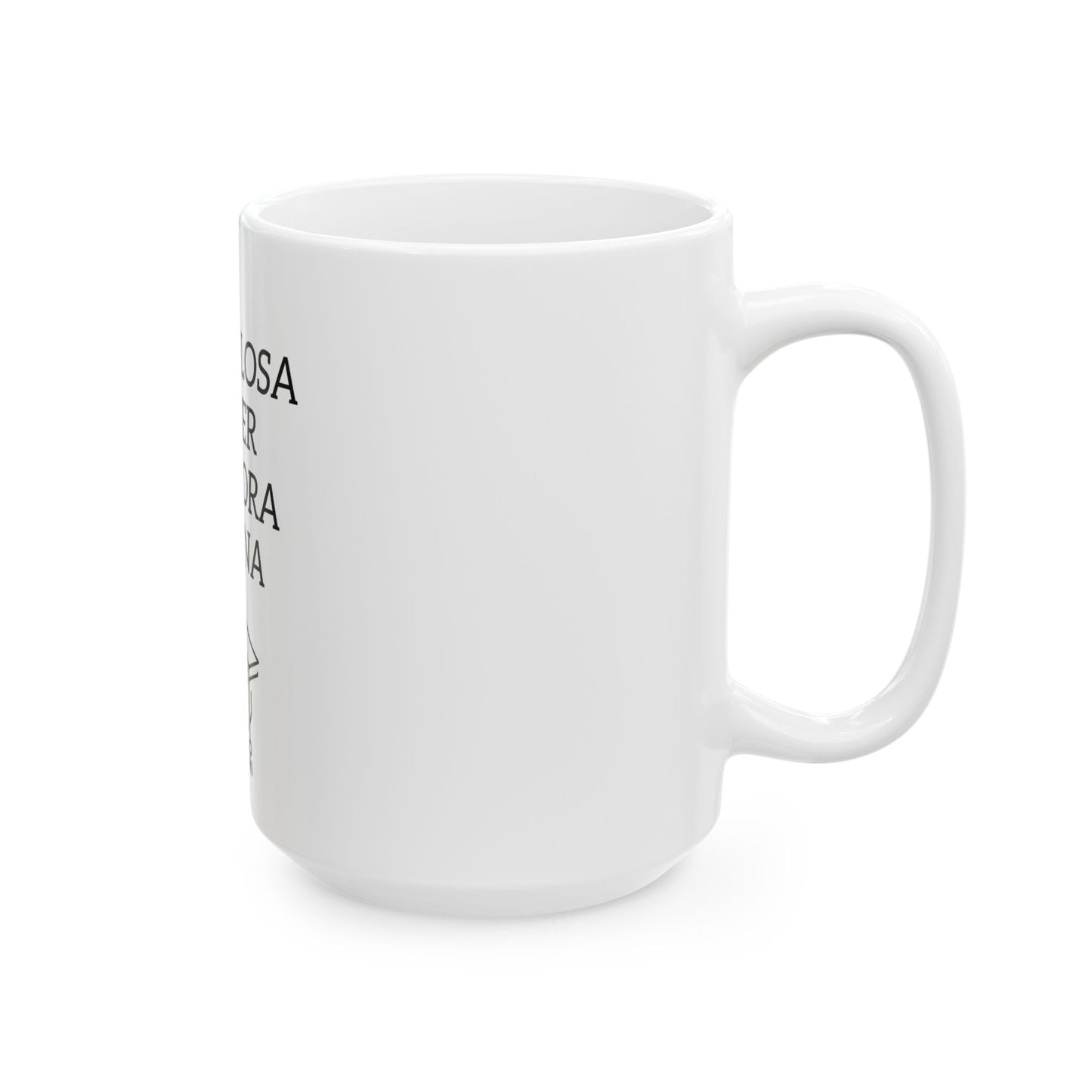 Proud Latina Doctor Ceramic Mug