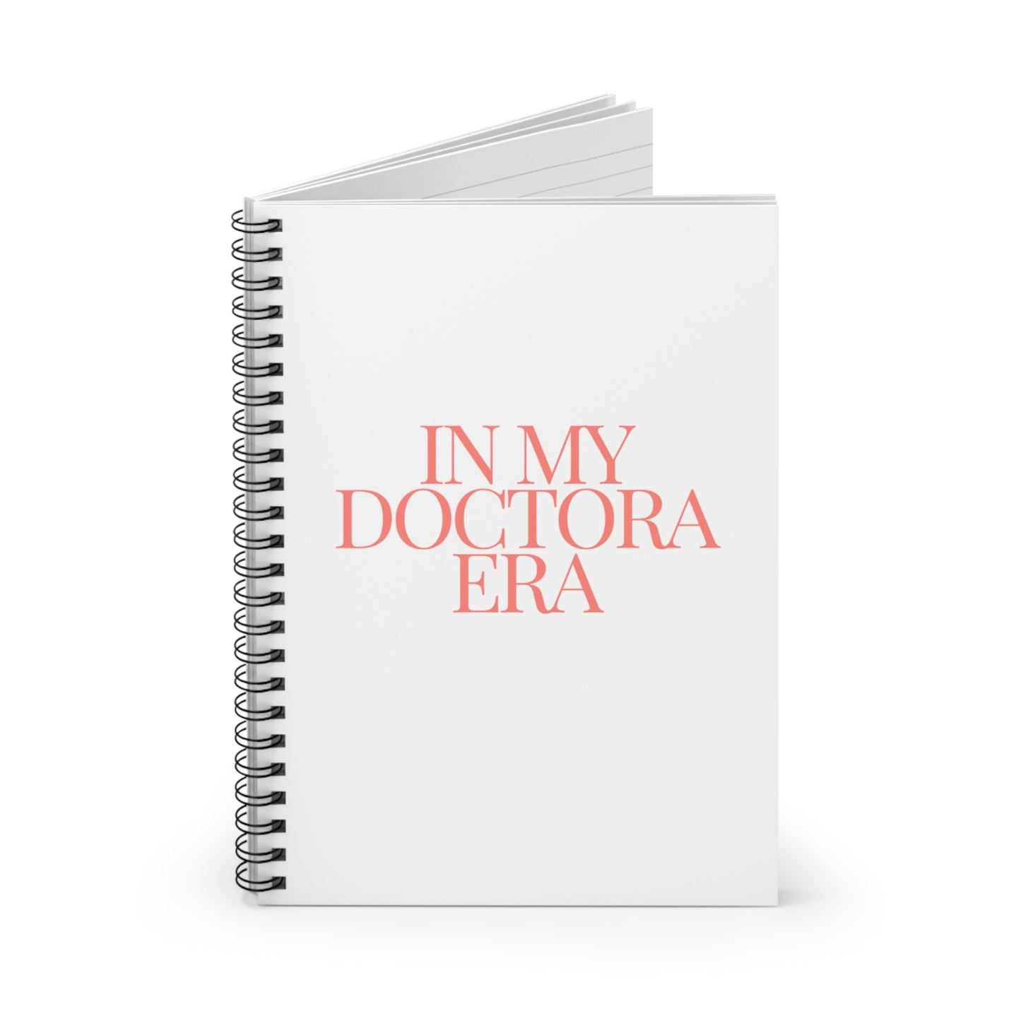 In My Doctora Era- Notebook (White)