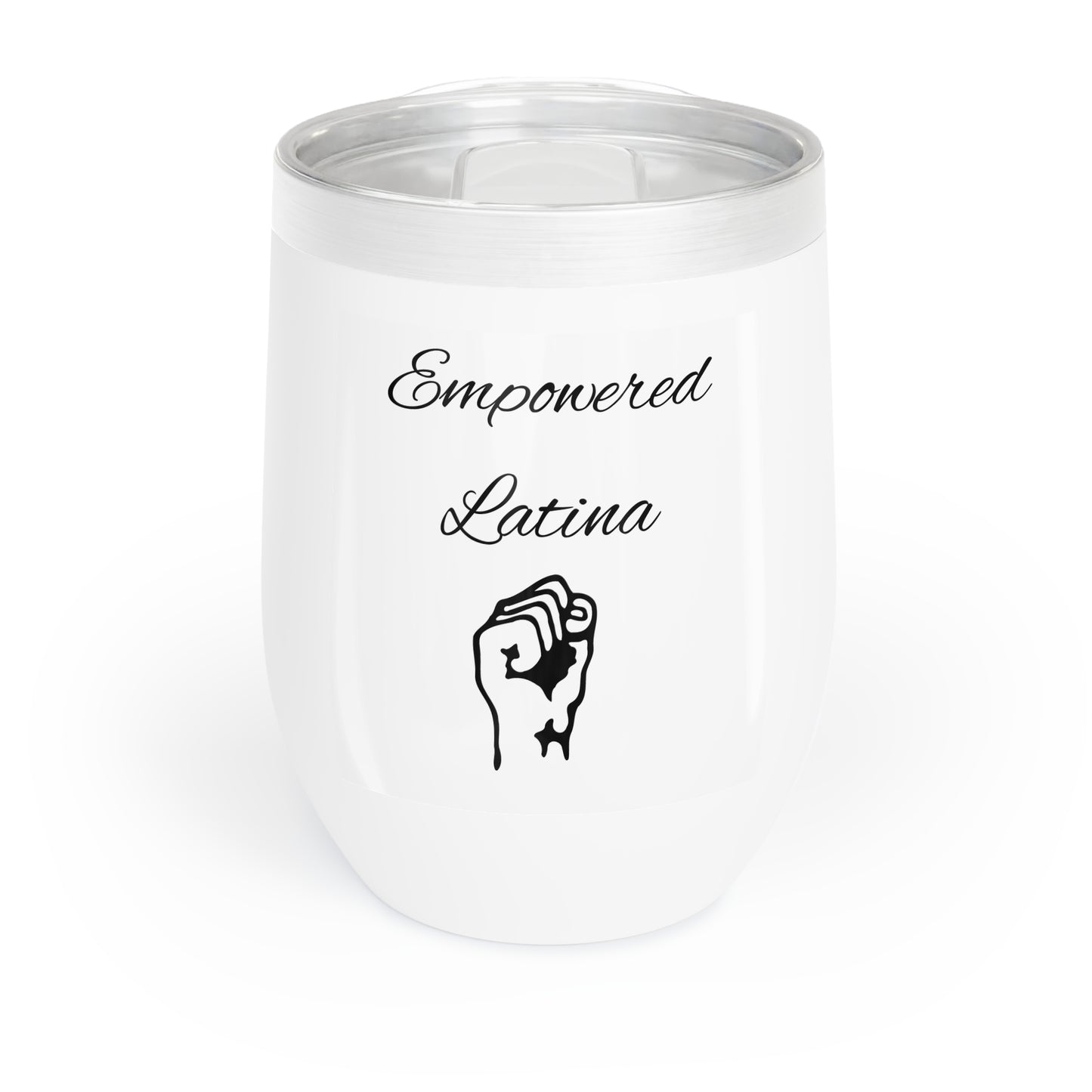 Empowered Latina Wine Tumbler