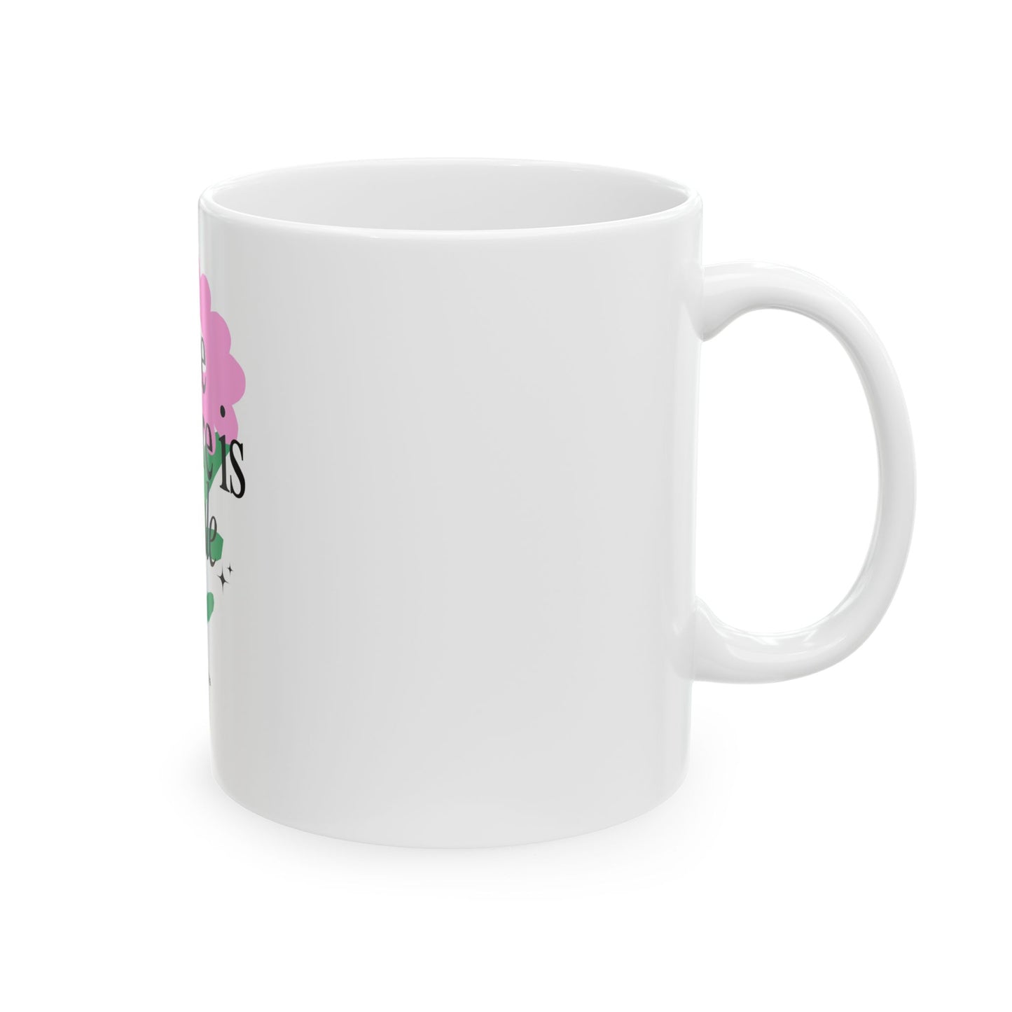 Empowering Ceramic Mug - "The Future is Female"