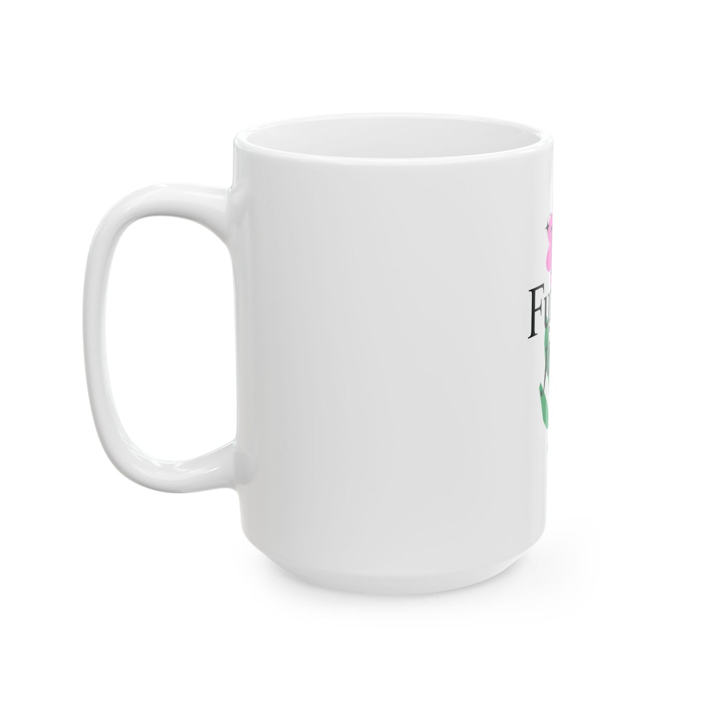 Empowering Ceramic Mug - "The Future is Female"