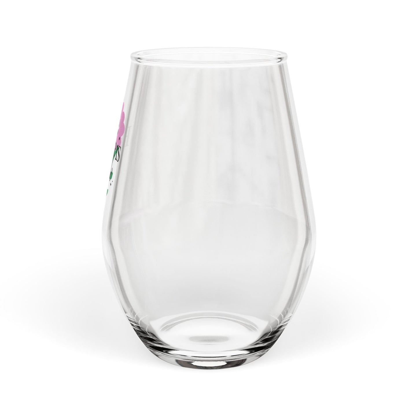 Empowering Stemless Wine Glass