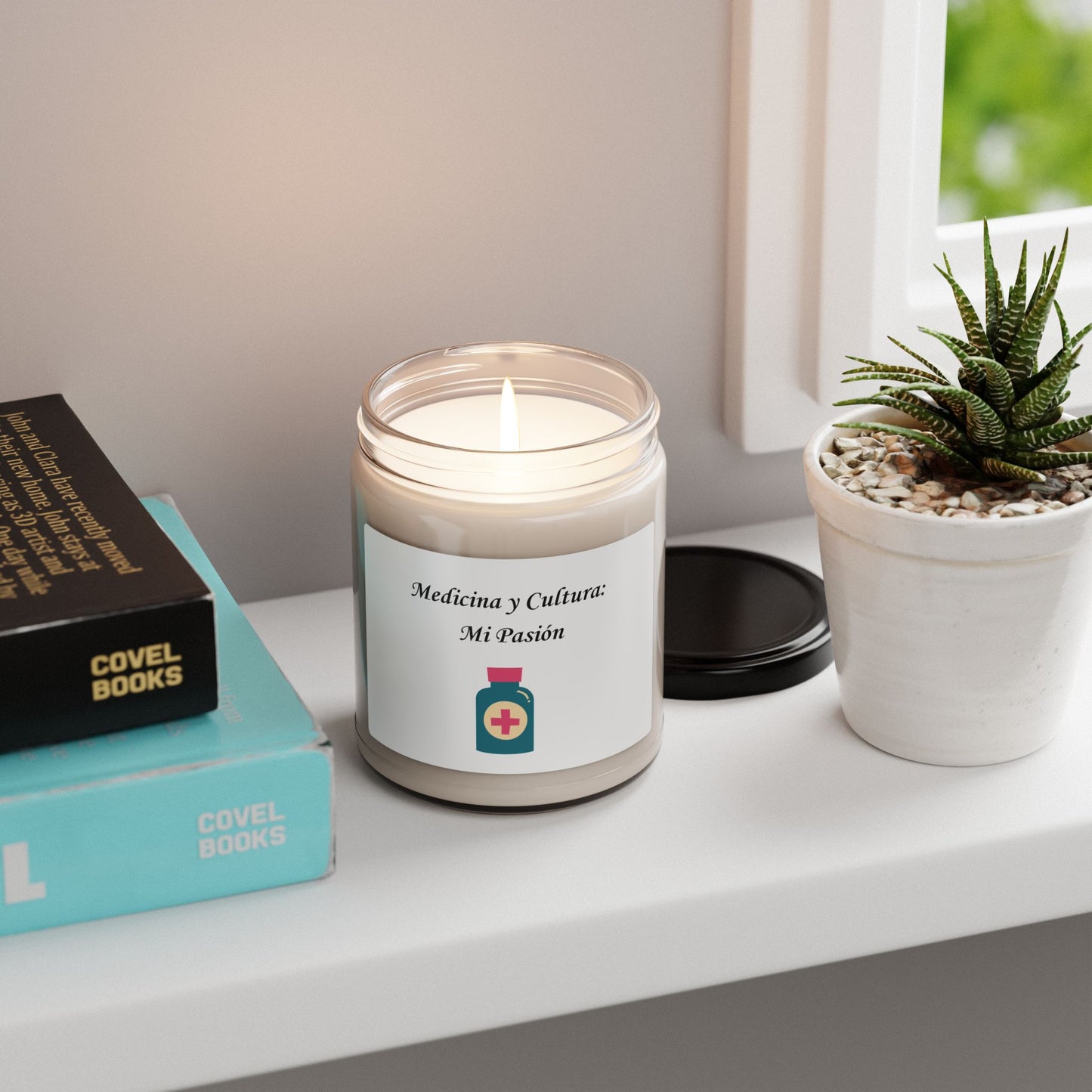 Medicina y Cultura: Mi Pasion- Scented Soy Candle, 9oz