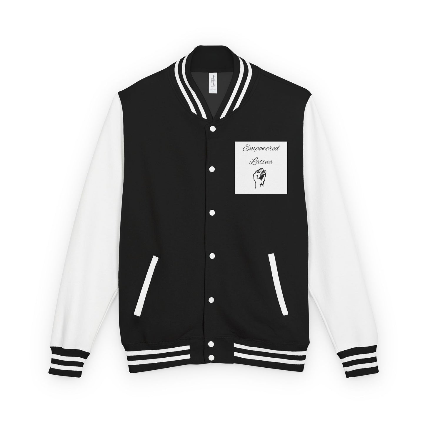 Empowered Latina Stylish Letterman Jacket