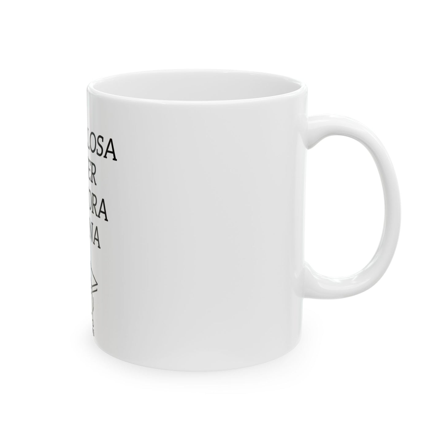 Proud Latina Doctor Ceramic Mug