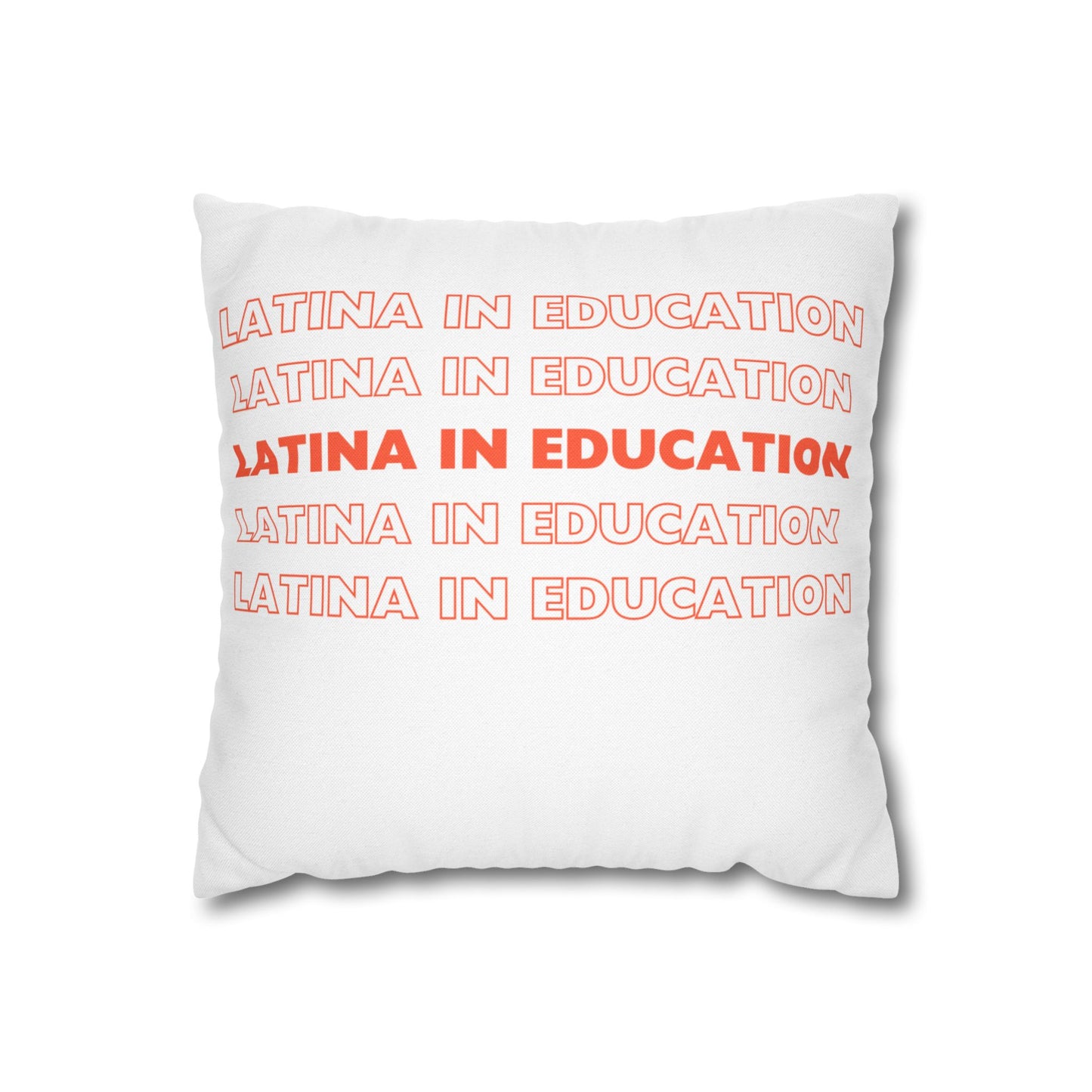 Latina in Education Pillowcase, Empowerment Decor, Educational Gift, Latinx Pride, Home Accent, Inspirational Decor
