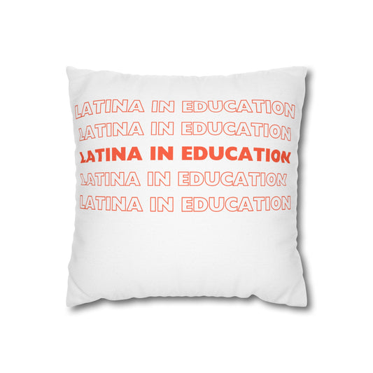 Latina in Education Pillowcase, Empowerment Decor, Educational Gift, Latinx Pride, Home Accent, Inspirational Decor