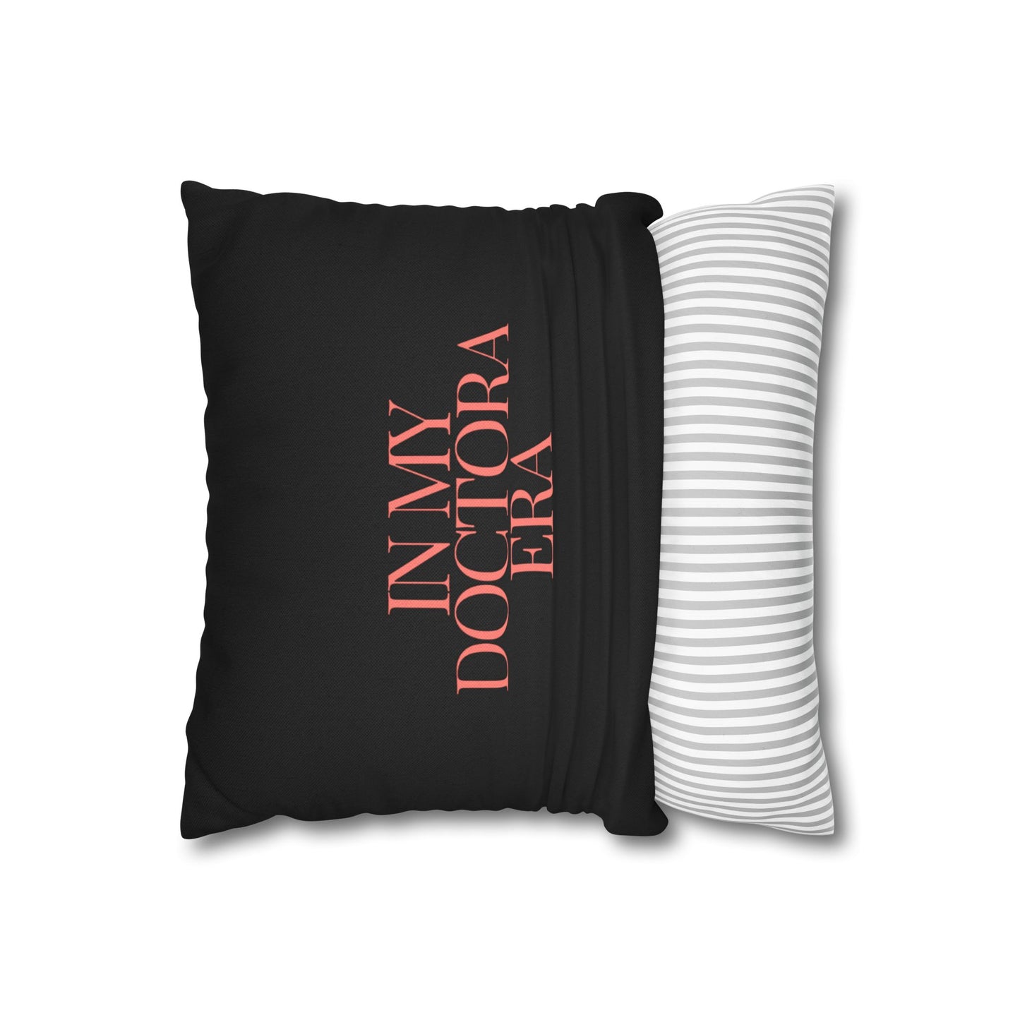 “In My Doctora Era” Custom Spun Polyester Square Pillowcase