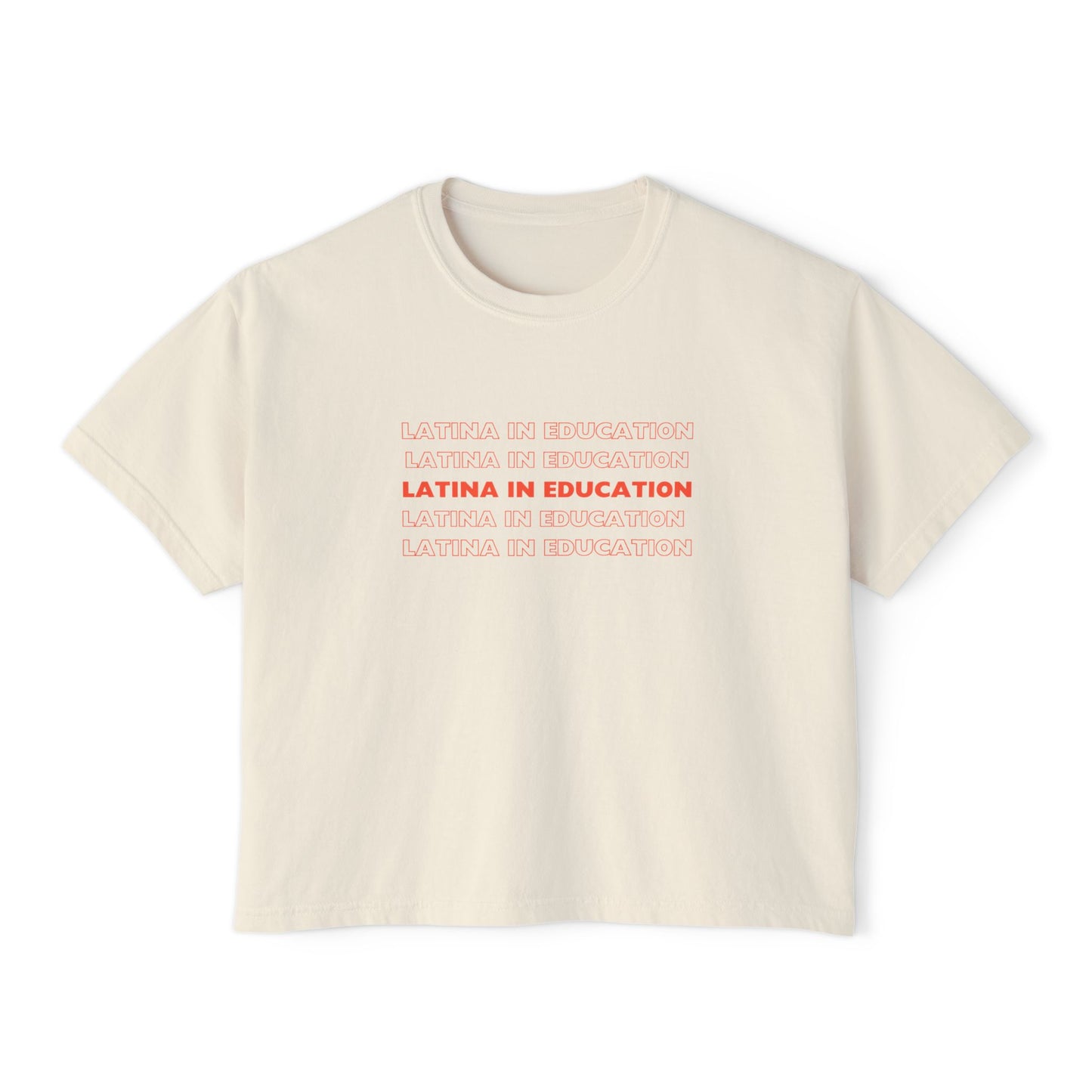 Empowering Latina Education Women's Boxy Tee