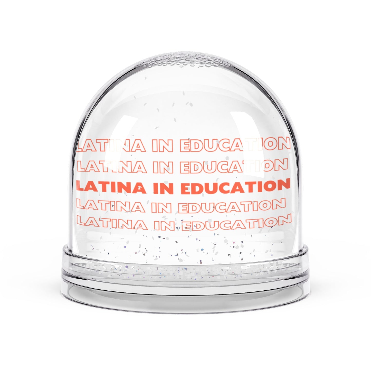 Latina in Education Snow Globe