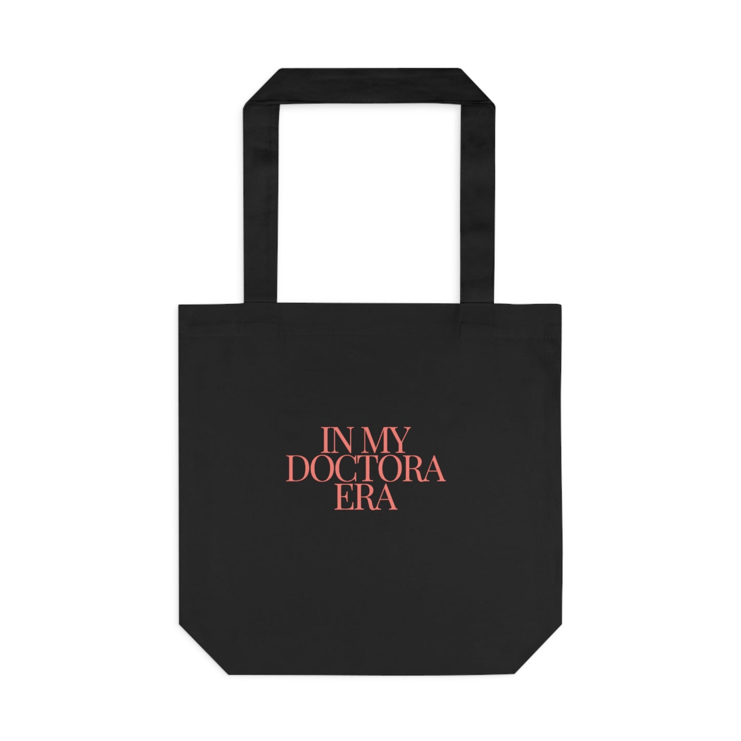 Chic 'In My Doctor Era' Cotton Tote Bag