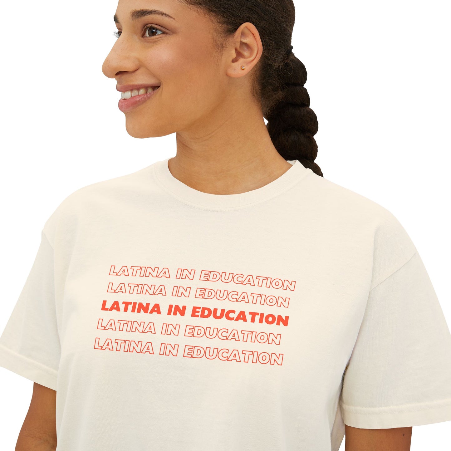 Empowering Latina Education Women's Boxy Tee
