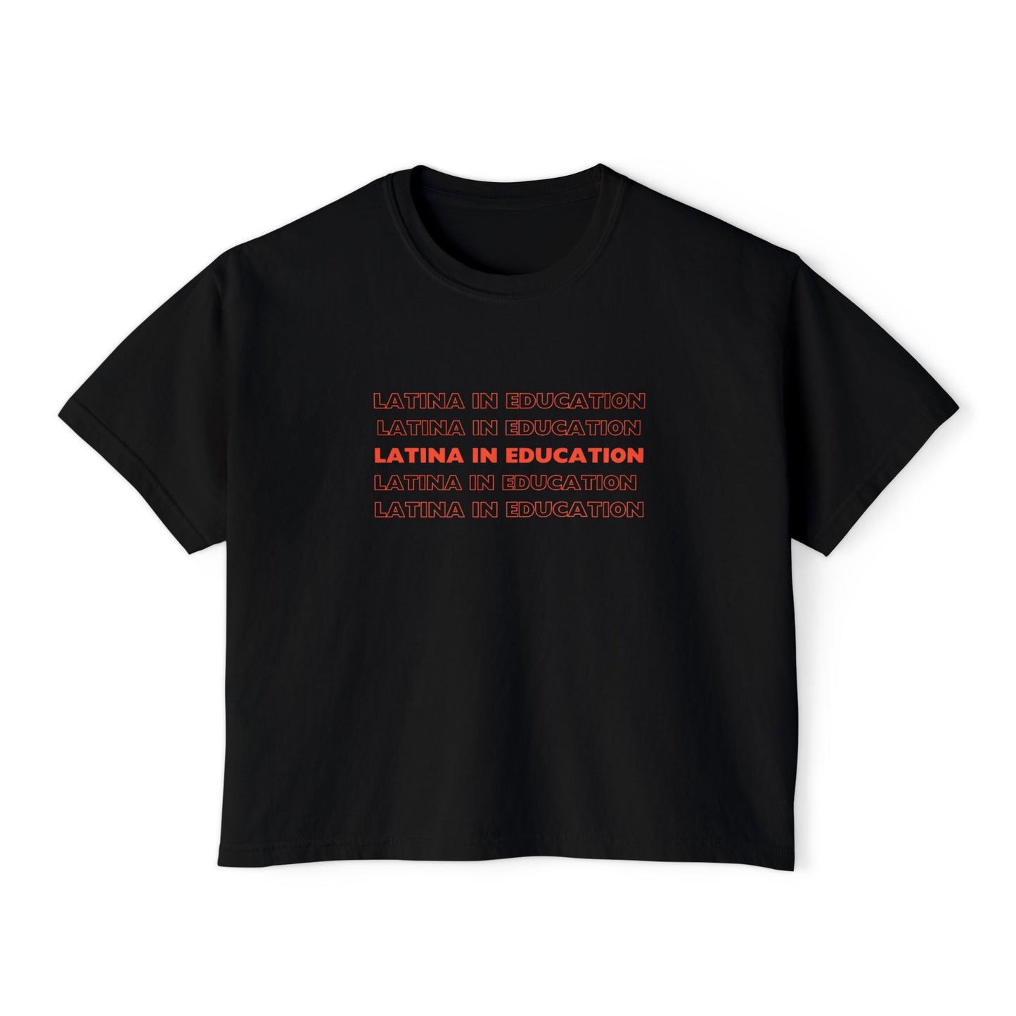 Empowering Latina Education Women's Boxy Tee
