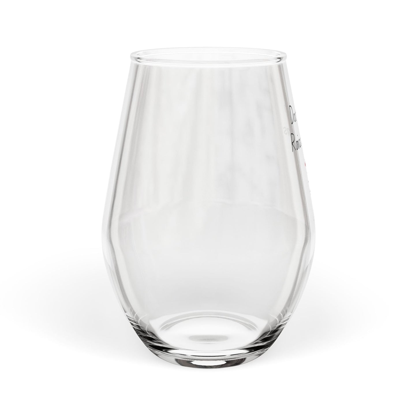 Stemless Wine Glass – "Doctoras (con) Raíces Latinas"