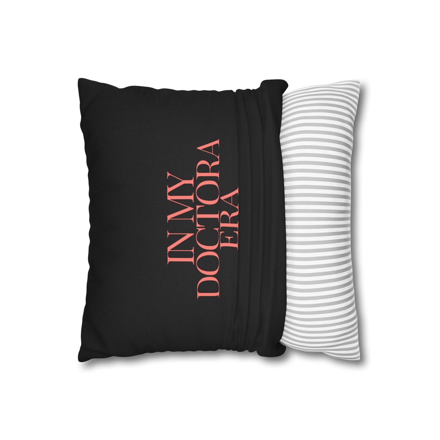 “In My Doctora Era” Custom Spun Polyester Square Pillowcase