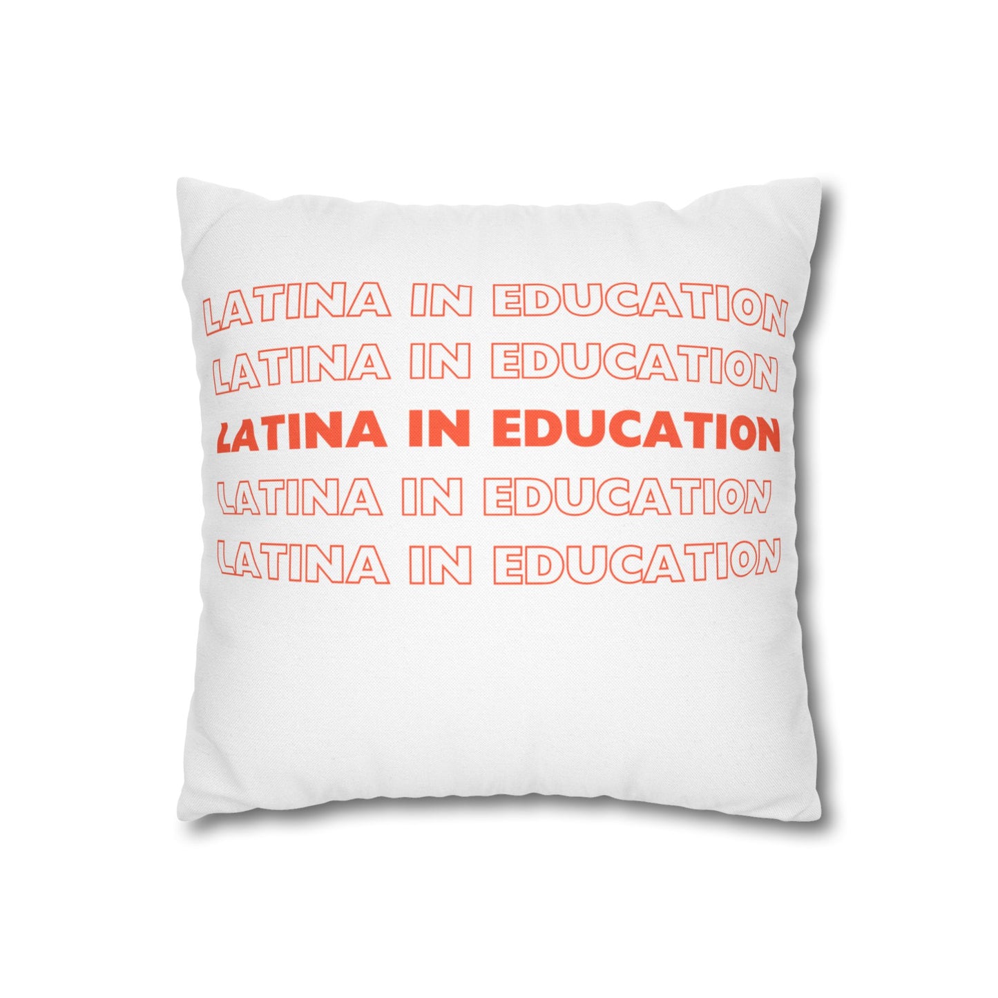 Latina in Education Pillowcase, Empowerment Decor, Educational Gift, Latinx Pride, Home Accent, Inspirational Decor