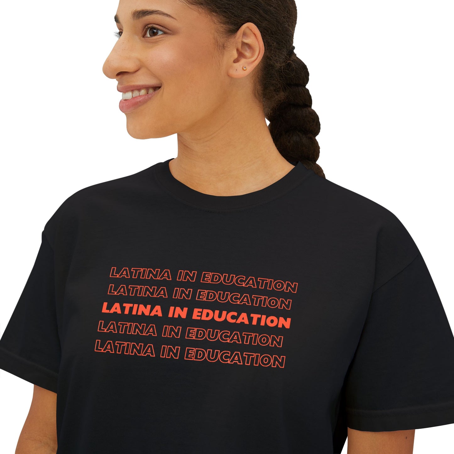Empowering Latina Education Women's Boxy Tee